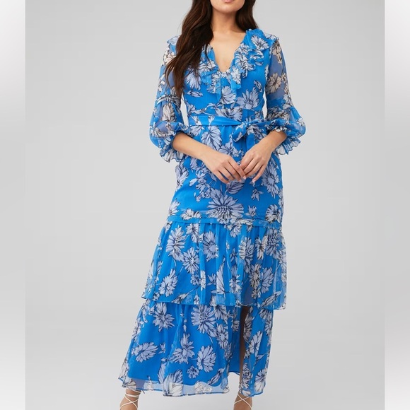 Amanda Uprichard Dresses & Skirts - Amanda Uprichard Janelle Maxi Dress in Fairfield